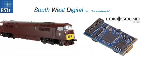 South West Digital Class Diesel, “Class 52”,Western  Sopund Decoder 21pin